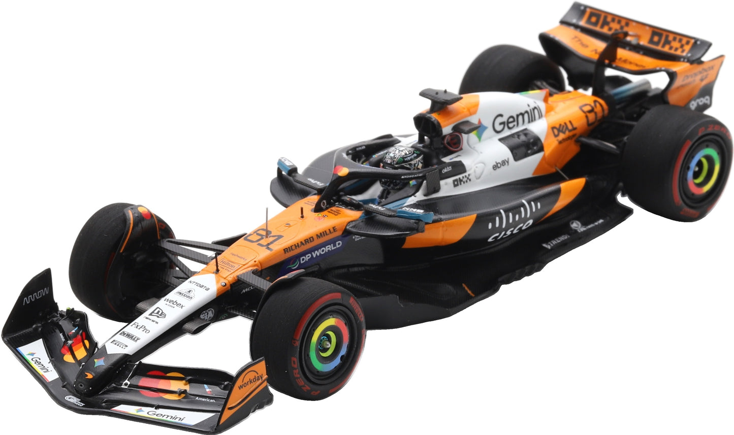 Available To Order – McLaren MCL39 #81 F1 US GP 2025 Oscar Piastri 1:43 Spark Model (SPA S9664)