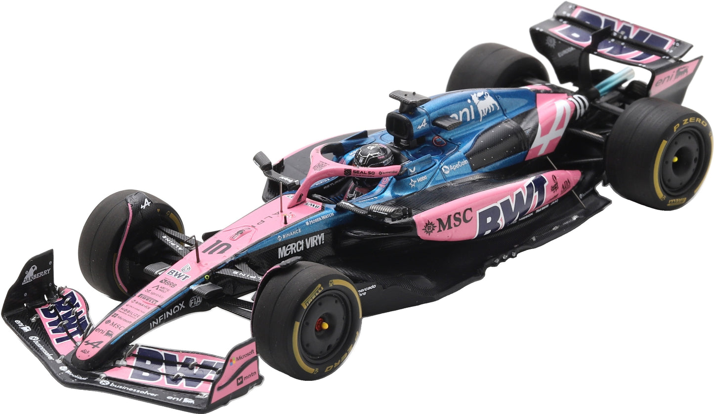 Available To Order – Alpine A525 #10 BWT F1 Team Abu Dhabi GP 2025 Pierre Gasly 1:43 Spark Model (SPA S9682)