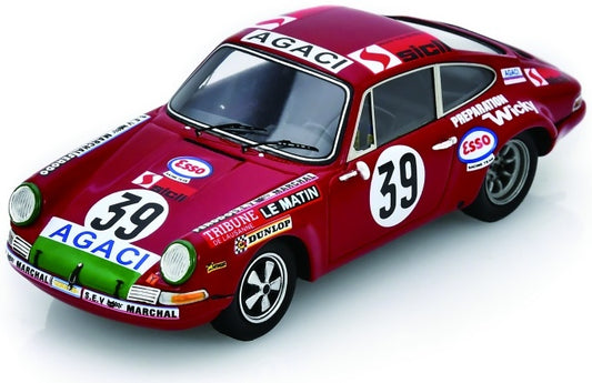 Available To Order – Porsche 911S #39 11th Le Mans 24H 1971 G. Verrier/G. Foucault 1:43 Spark Model (SPA S9765)