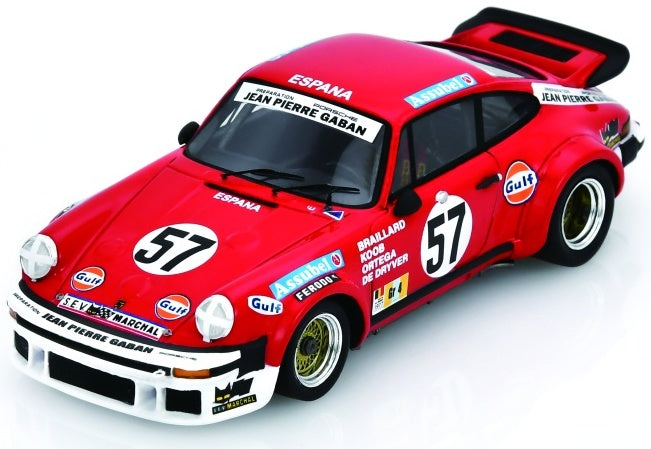 Available To Order – Porsche 934 #57 Le Mans 24H 1977 W. Braillard/G. Ortega/N. Koob 1:43 Spark Model (SPA S9829)