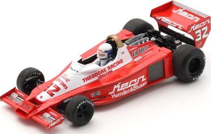 Available To Order – Wolf WR3 #32 German GP 1978 Keke Rosberg 1:43 Spark Model (SPA S9999)