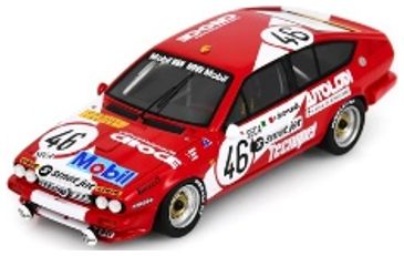 Available To Order – Alfa Romeo GTV 6 #46 14th 24H Spa 1982 R. Drovandi/V. Ciardi/R. Croce Limited 300 1:43 Spark Model (SPA SB542)