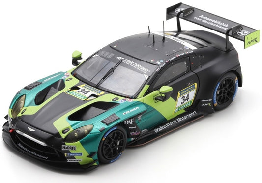 Available To Order – Aston Martin Vantage AMR GT3 EVO #34 Walkenhorst 24H Nurburgring 2025 Krognes 1:43 Spark Model (SPA SG1010)