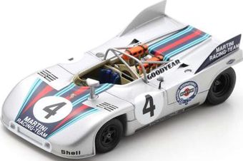 Available To Order – Porsche 908-3 #4 3rd 1000km Nurburgring 1971 van Lennep/Marko (Limited 750pcs) 1:43 Spark Model (SPA SG518)