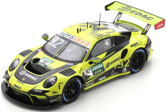 Available To Order – Porsche 911 GT3 R #92 SSR Performance DTM 2022 Laurens Vanthoor (Limited 500pcs) 1:43 Spark Model (SPA SG875)