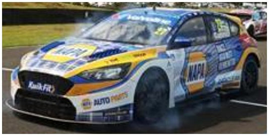Ford Focus #77 NAPA Racing UK BTCC Knockhill BTCC Sam Osborne Limited 500pcs 1:43 Spark Model