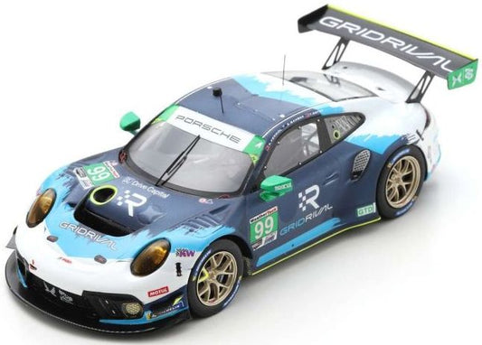 Available To Order – Porsche 911 GT3 R #99 Hardpoint EBM 12H Sebring 2021 Ferriol/Bamber/Estep (300pcs) 1:43 Spark Model (SPA US296)