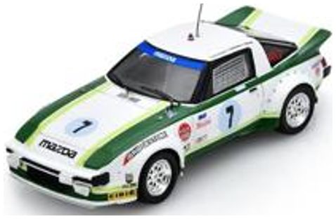 Mazda RX-7 #7 5th Daytona 24H Katayama Terrada/Yorino 1979 Limited 300pcs 1:43 Spark Model