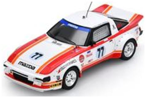 Mazda RX-7 #77 6th Daytona 24H 1979 Mandeville/Johnson/Bohren Limited 300pcs 1:43 Spark Model