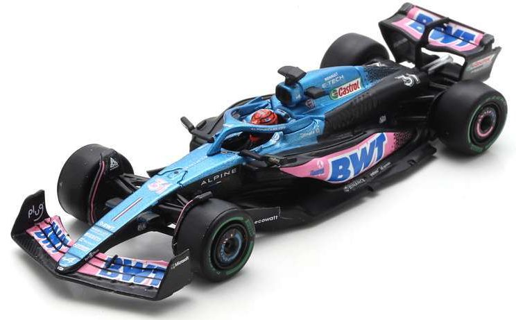 Available To Order – Alpine A523 #31 BWT Alpine F1 Team Esteban Ocon 1:64 Spark Model (SPA Y284)