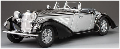 Available To Order – Horch 855 Roadster Black/Silver 1939 1:18 (SUN H2410)