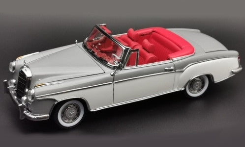 Available To Order – Mercedes 220 SE Cabriolet (W180 II) Blue White 1958 Geoffnetes Verdeck 1:18 (SUN H3575)