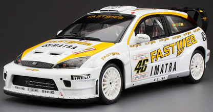 Available To Order – Ford Focus RS WRC '05 #46 V.Rossi C.Cassina Monza Rally Show 2006 (999pcs) 1:18 (SUN H3882)