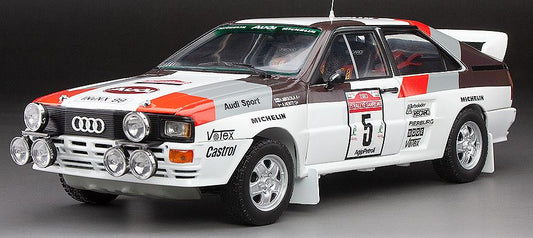 Audi Quattro A2 #5 H.Mikkola/A.Hertz Rally Sanremo 1983 (w/'Race for Glory' Parts) 1:18 SunStar Model