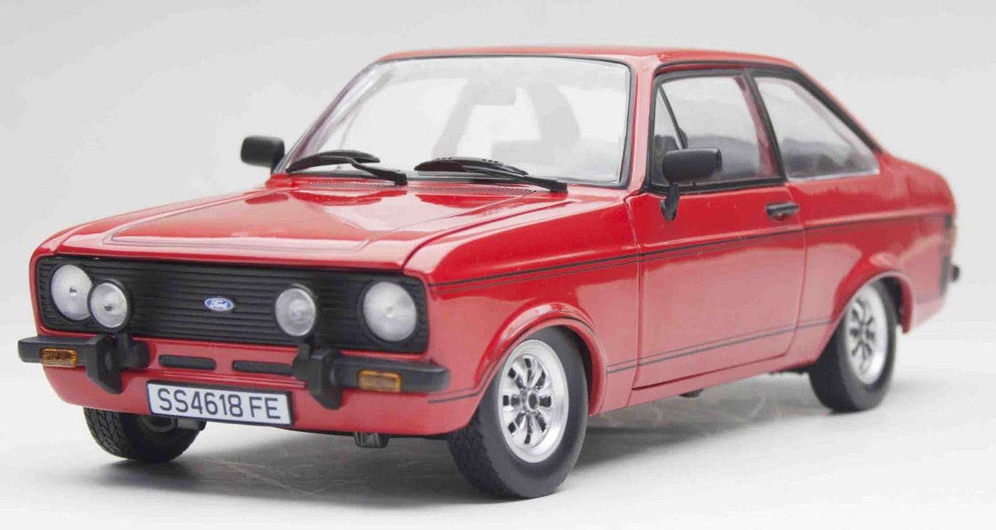 Available To Order – Ford Escort MKII Sport Red 1975 1:18 (SUN H4618)