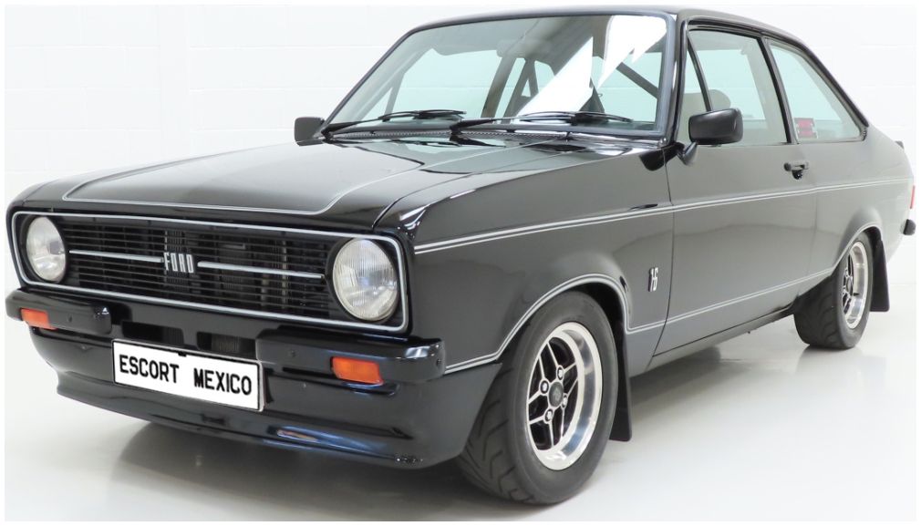 Available To Order – Ford Escort MKII RS Mexico Black (RHD) 1976 1:18 (SUN H4634R)
