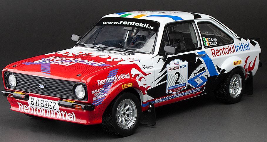 Available To Order – Ford Escort RS1800 #2 C. Breen / Nagle 2nd Rentokil Initial Killarney Hist Ire19 998p 1:18 (SUN H4861)