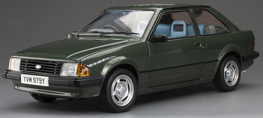 Ford Escort Mk3 GL 1981 RHD Forest Green 1:18 SunStar Model