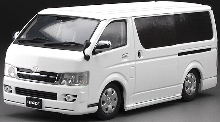 Available To Order – Toyota H200 HiAce Van SuperGL White 1:24 (SUN H51011)