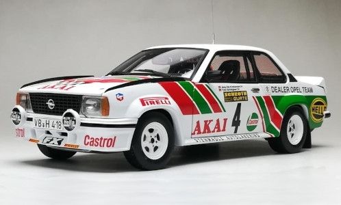 Available To Order – Opel Ascona B 400 No.4 International Sachs Winter 1981 J-O.Kristiansen/F.Hartwigsen 1:18 (SUN H5370)