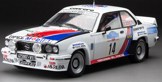 Available To Order – Opel Ascona 400 Targa Florio Rally 1981 M.Biasion/T.Siviero #14 1:18 (SUN H5394)