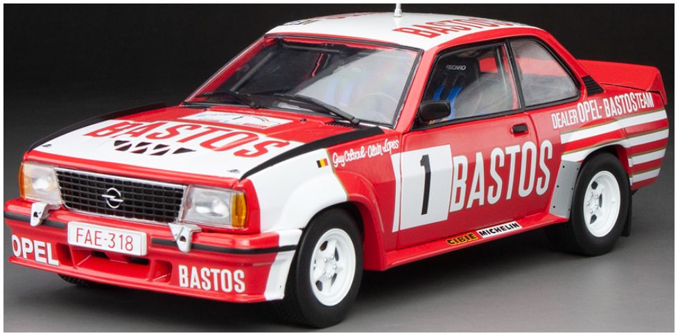 Available To Order – Opel Ascona 400 Circuit des Ardennes 1983 G.Colsoul/A.Lopes 1:18 (SUN H5395)