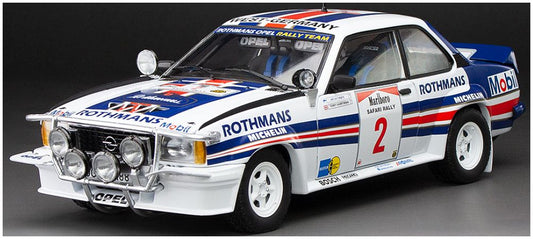 Available To Order – Opel Ascona 400 #2 A.Vatanen/T.Harryman Winner Marlboro Safari Rally 1983 (999pcs) 1:18 (SUN H5453)