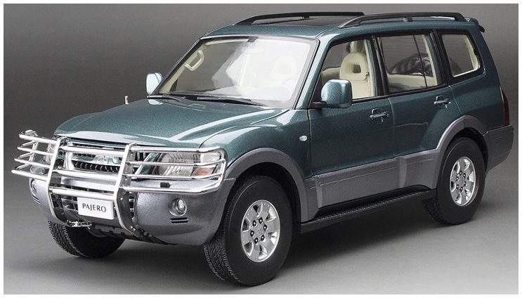 Available To Order – Mitsubishi Pajero V73 Green Metallic (New Tooling) Limited Edition 300pcs 1:18 (SUN H5831)