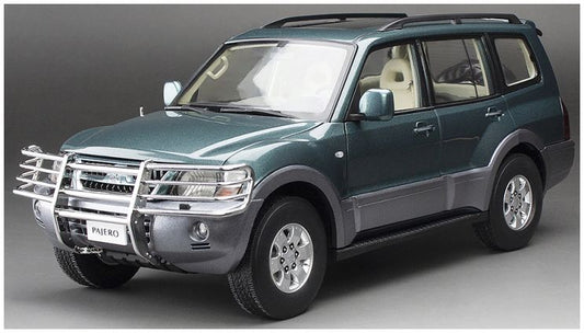 Available To Order – Mitsubishi Pajero V73 Green Metallic (New Tooling) Limited Edition 300pcs 1:18 (SUN H5831)