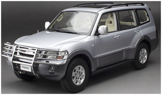 Available To Order – Mitsubishi Pajero V73 Cool Silver (New Tooling) Limited Edition 300pcs 1:18 (SUN H5832)
