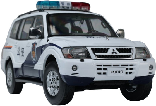 Available To Order – Mitsubishi Pajero V73 China Police 1:18 (SUN H5835)