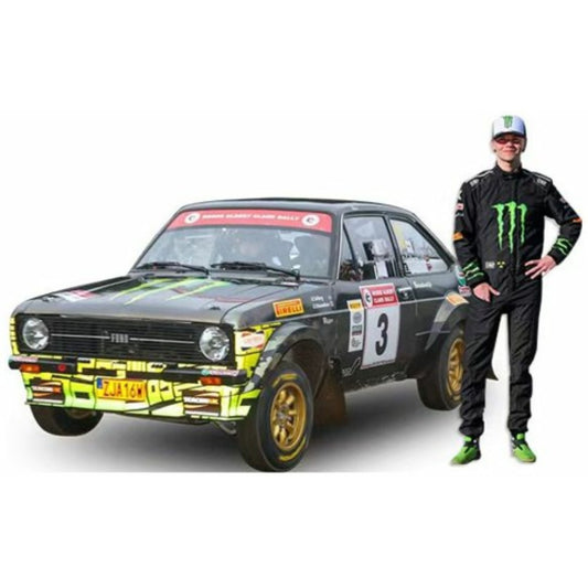 PRE ORDER STOCKS DUE DECEMBER 2025 / JANUARY 2026 1:18 SUN STAR SUNH4864F FORD ESCORT RS1800 NO.3 SOLBERG/EDMONDSON ROGER ALBERT CLARK RALLY 2023 WITH FIGURE