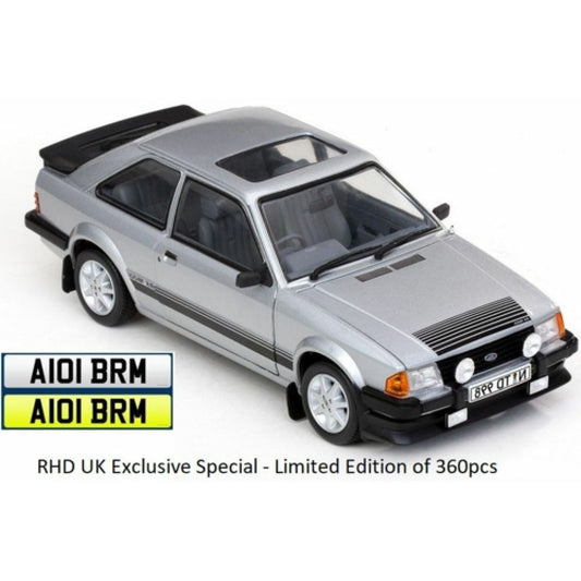 Available to Order – Ford Escort RS1600i 1984 Strato Silver RHD UK Exclusive Limited Edition 300pcs 1:18 Sunstar Model (SUNH4998R)
