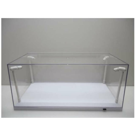 THIS ITEM IS AVAILABLE TO ORDER FROM OUR SUPPLIER - 1:18 TRIPLE 9 T9-189921 LED DISPLAY CASE 4 ADJUSTABLE LIGHTS 35 X 15 X 6CM WITH WHITE BASE