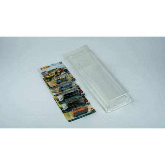 THIS ITEM IS AVAILABLE TO ORDER FROM OUR SUPPLIER - 1:64 TRIPLE 9 T9-64022 BLISTER PROTECTOR 10 PACK SIZE B FITS BLISTERS UP TO L:34.8cm W:11.0cm H:4.0cm