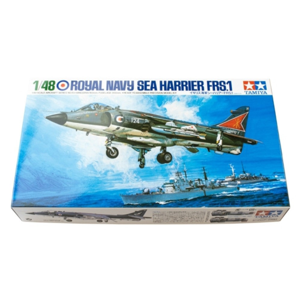Available to Order – Royal Navy Hawker Sea Harrier Frs.1 1:48 Tamiya Model (TAM61026)