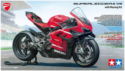 Ducati Superleggera V4 w/Racing Kit 1:12 Tamiya Model