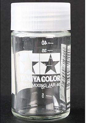 Large Paint Mixing Jar (46ml with measure) Tamiya Model