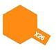 Acrylic Mini X-26 Clear Orange Tamiya Model