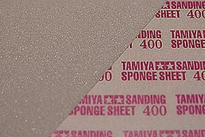 Sanding Sponge Sheet 400 Tamiya Model
