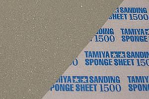 Sanding Sponge Sheet 1500 Tamiya Model