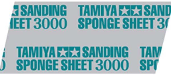 Sanding Sponge Sheet 3000 Tamiya Model