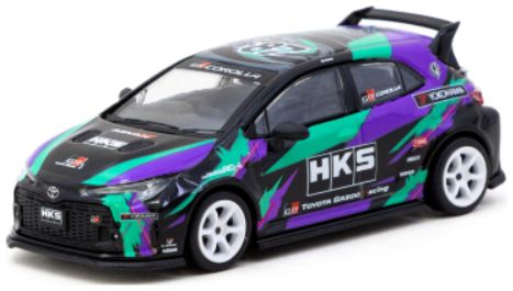 Available To Order – Toyota GR Corolla 2022 HKS 1:64 Tarmac Works Model (TAR 64G066HKS)