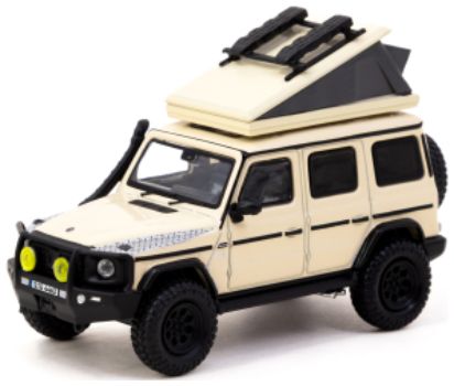 Available to Order – Mercedes AMG G63 Camping Beige 1:64 Tarmac Works Model (TAR 64R040CAMP)