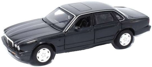 Jaguar XJ6 - Black Lights and Sound & Pull Back 1:32 – diecast model