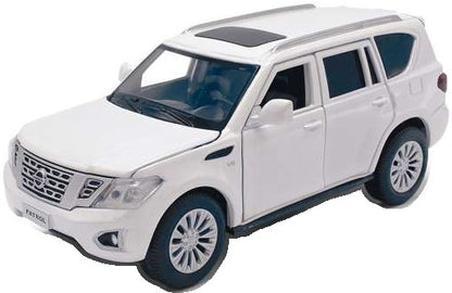 Available to Order – Nissan Patrol Y62 - White Lights and Sound & Pull Back 1:32 (TAY 32115013)