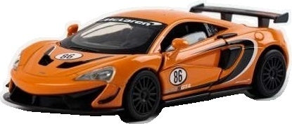 Available to Order – McLaren 570S GT4 - Orange Lights and Sound & Pull Back 1:32 (TAY 32130011)