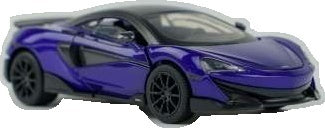 Available to Order – McLaren 600LT - Blue Lights and Sound & Pull Back 1:32 (TAY 32130014)