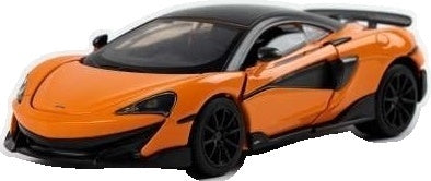 Available to Order – McLaren 600LT - Orange Lights and Sound & Pull Back 1:32 (TAY 32130016)