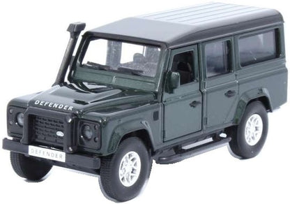 Land Rover Defender 110 - Galway Green Pull Back 1:36 – diecast model